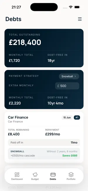 WealthPath: Net Worth & Budget screenshot 4