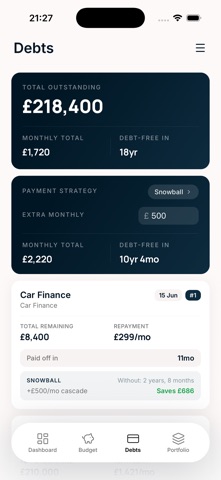 WealthPath: Net Worth & Budget Screenshot 4 of 7