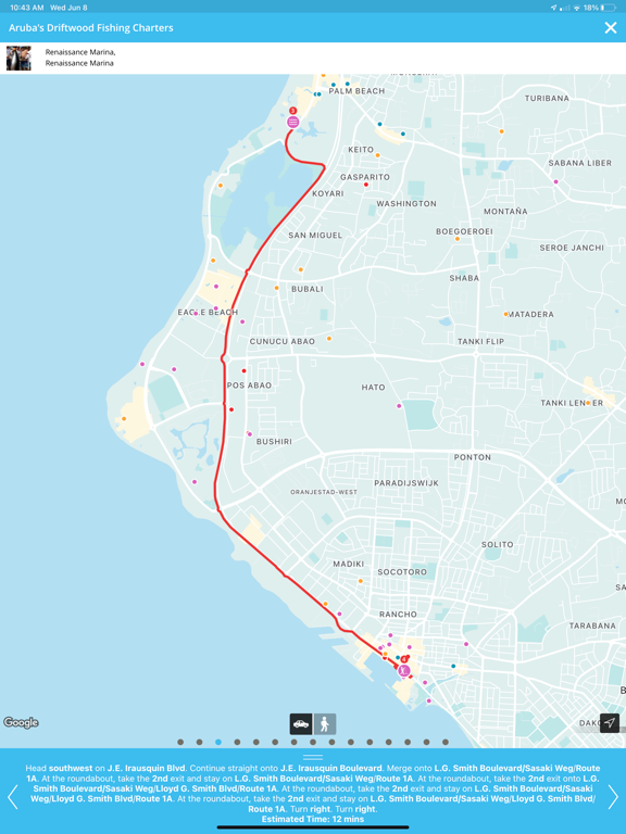 myAruba iPad screenshot 10 - Travel app