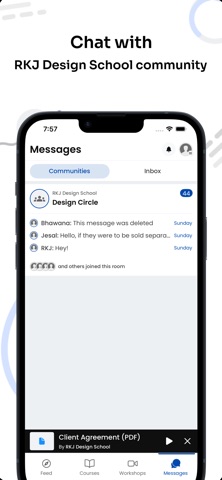 RKJ Design School iPhone screenshot