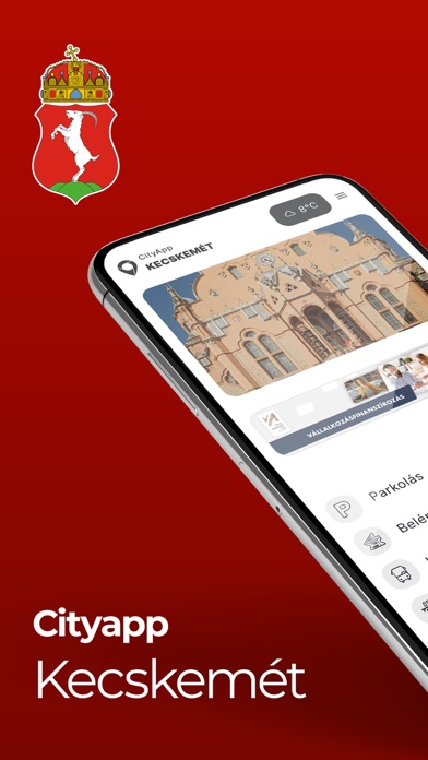 Screenshot #1 pour CityApp Kecskemét