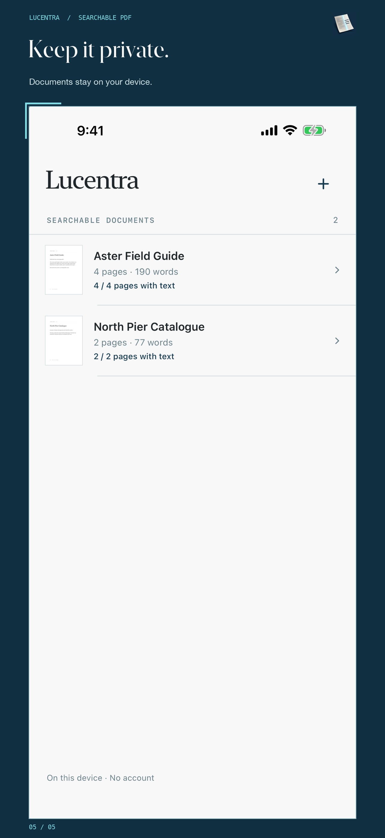 Screenshot 5 of Lucentra Searchable PDF