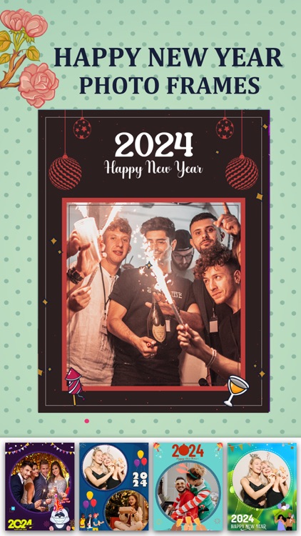 New Year Frames Photo Editor