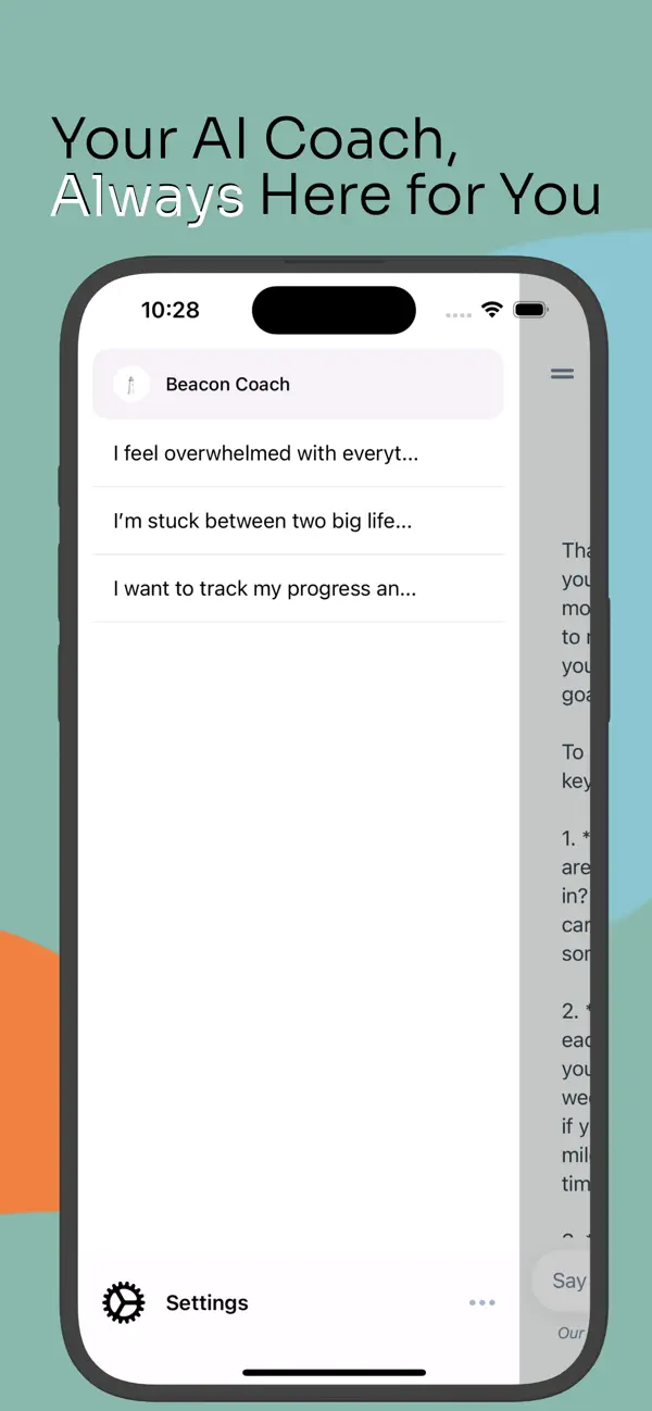 Screenshot #3 pour Life Coach: Therapist AI