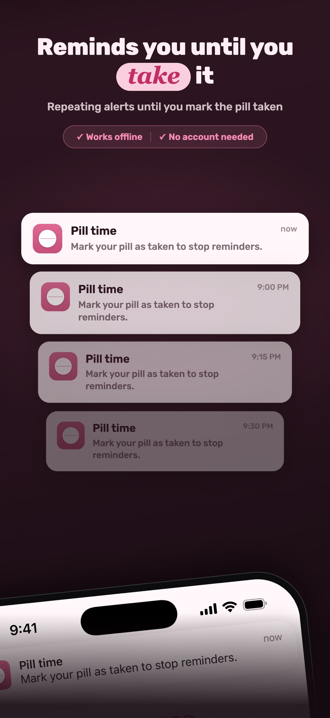 Screenshot 2 of Lady: Birth Control Reminder