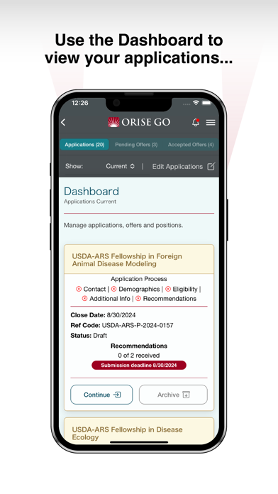 ORISE GO: Launch a STEM Career Screenshot