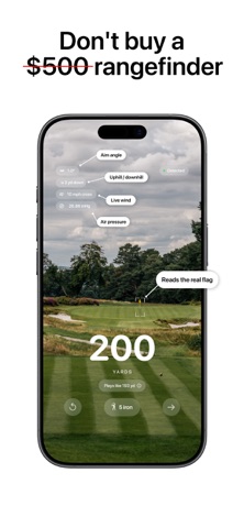 Caddy AI - Golf Rangefinder Screenshot 1 of 10