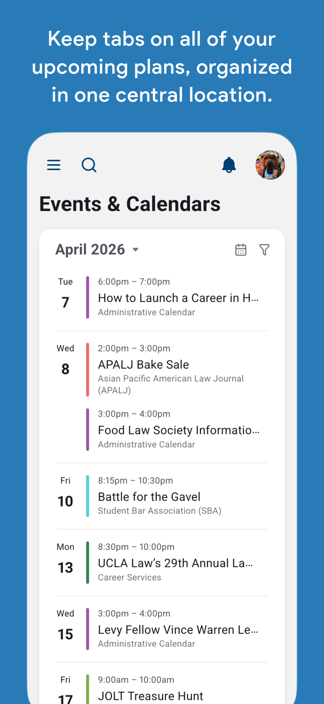 UCLA MyLaw screenshot 7