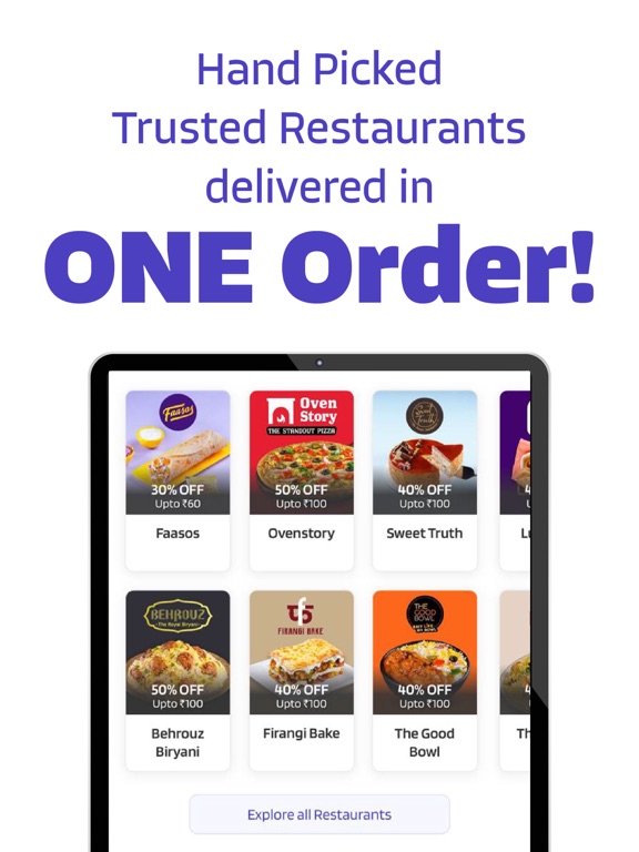 Screenshot #5 pour EatSure QuickiES Food Delivery