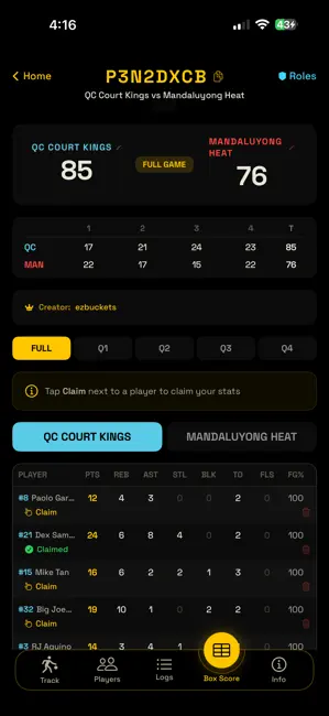 EZ Buckets iPhone screenshot 3