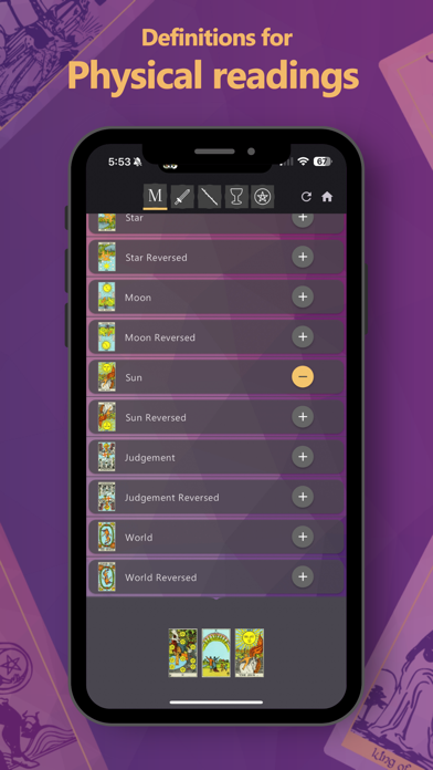 Meu Tarot iPhone screenshot 7 - Lifestyle app