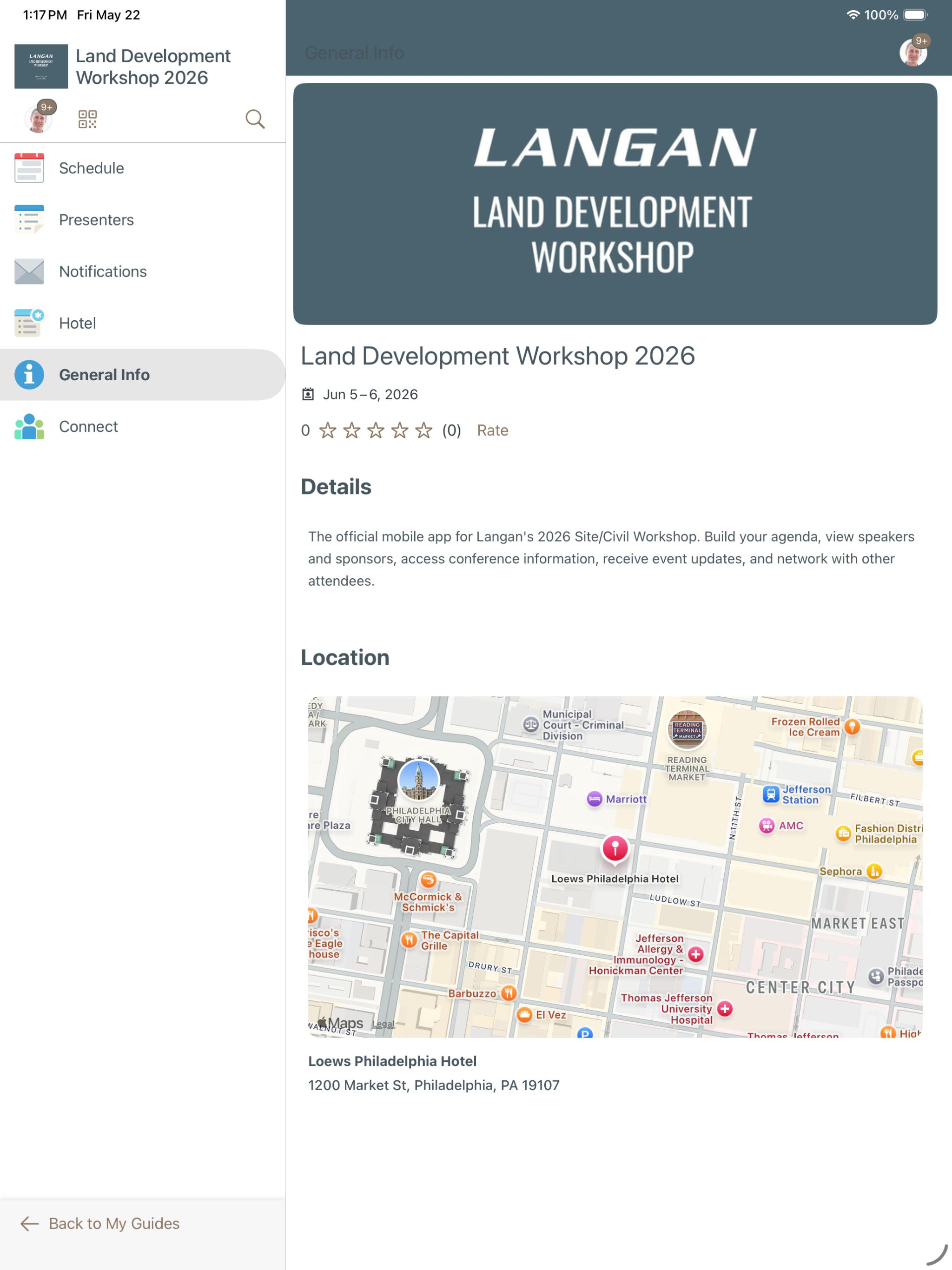 Langan Events Hub