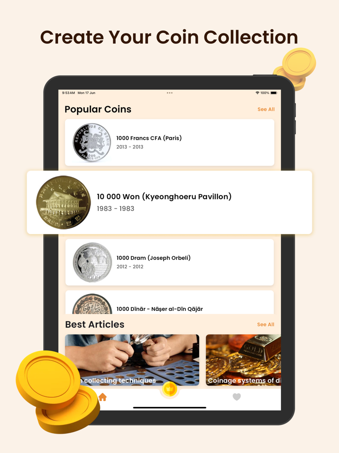 Coin Identifier  Coin Value