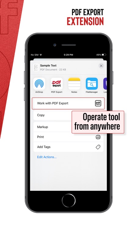 PDF Export - PDF Editor & Scan screenshot-7