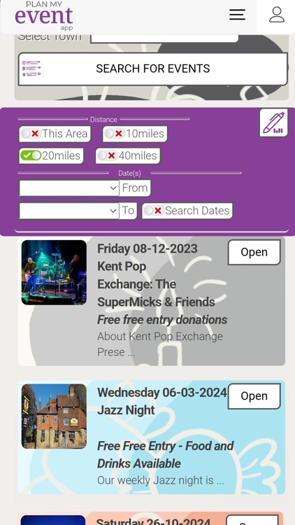 Plan My Event App