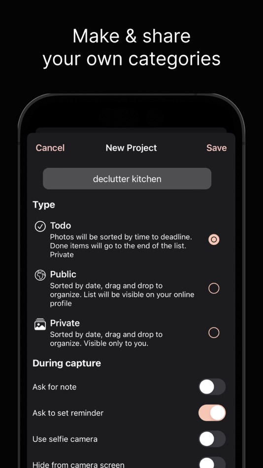 #6. Screenshot Organizer - Visuel (iOS) By: Wojciech Mandrysz