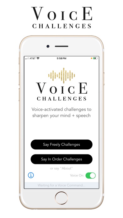 Voice Challenge Screenshot