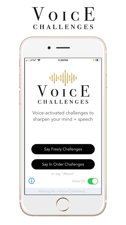 #5. Voice Challenge (iOS) Podle: ThinApp Solutions
