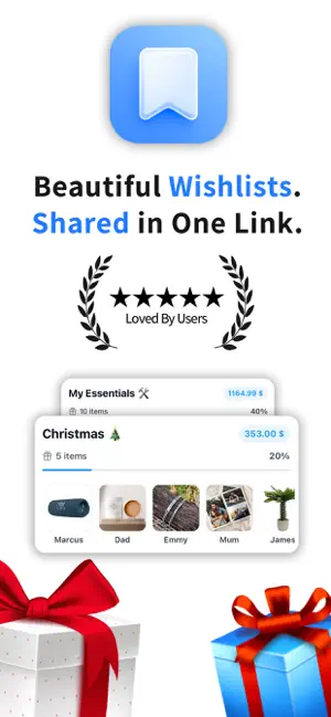 WishFlip: WishLists & gifts screenshot 1