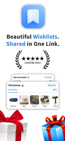 WishFlip: WishLists & gifts Screenshot 1 of 8