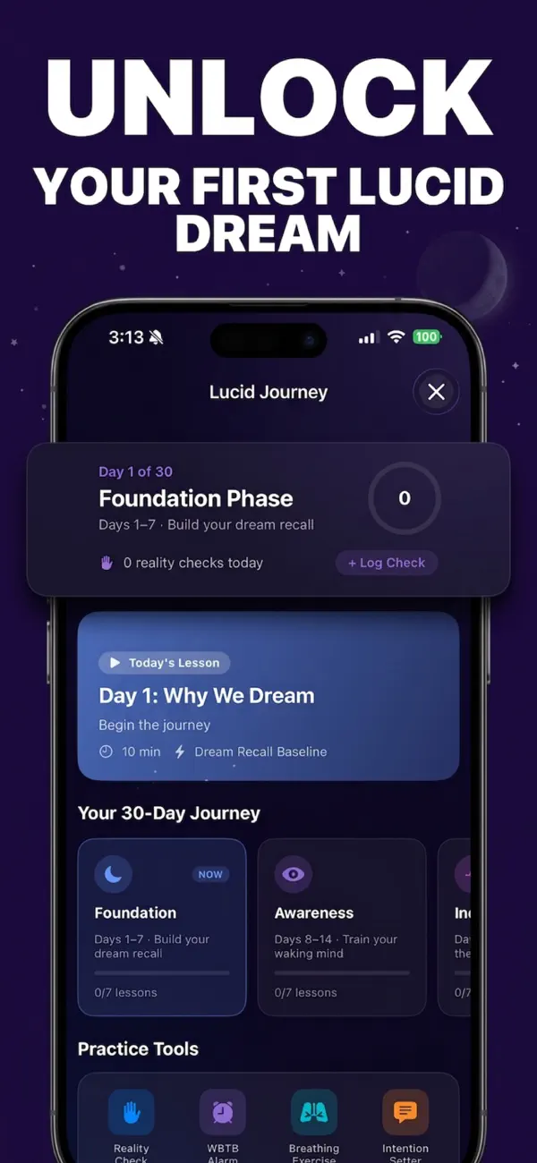 Screenshot #1 pour Lucid dreaming