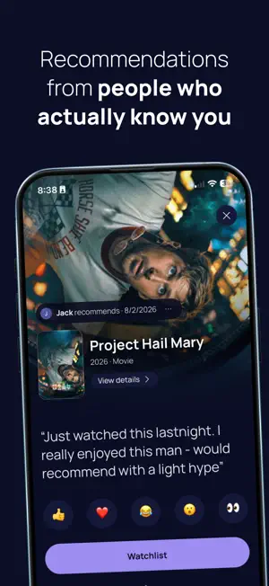Seen: TV & Movie Tracker screenshot 1