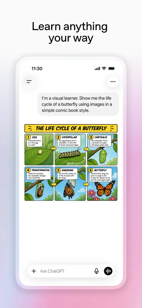 ChatGPT screenshot 2 of 6