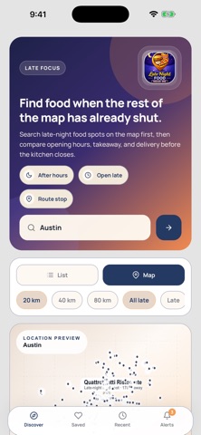 Late Night Food Near Me screenshot
