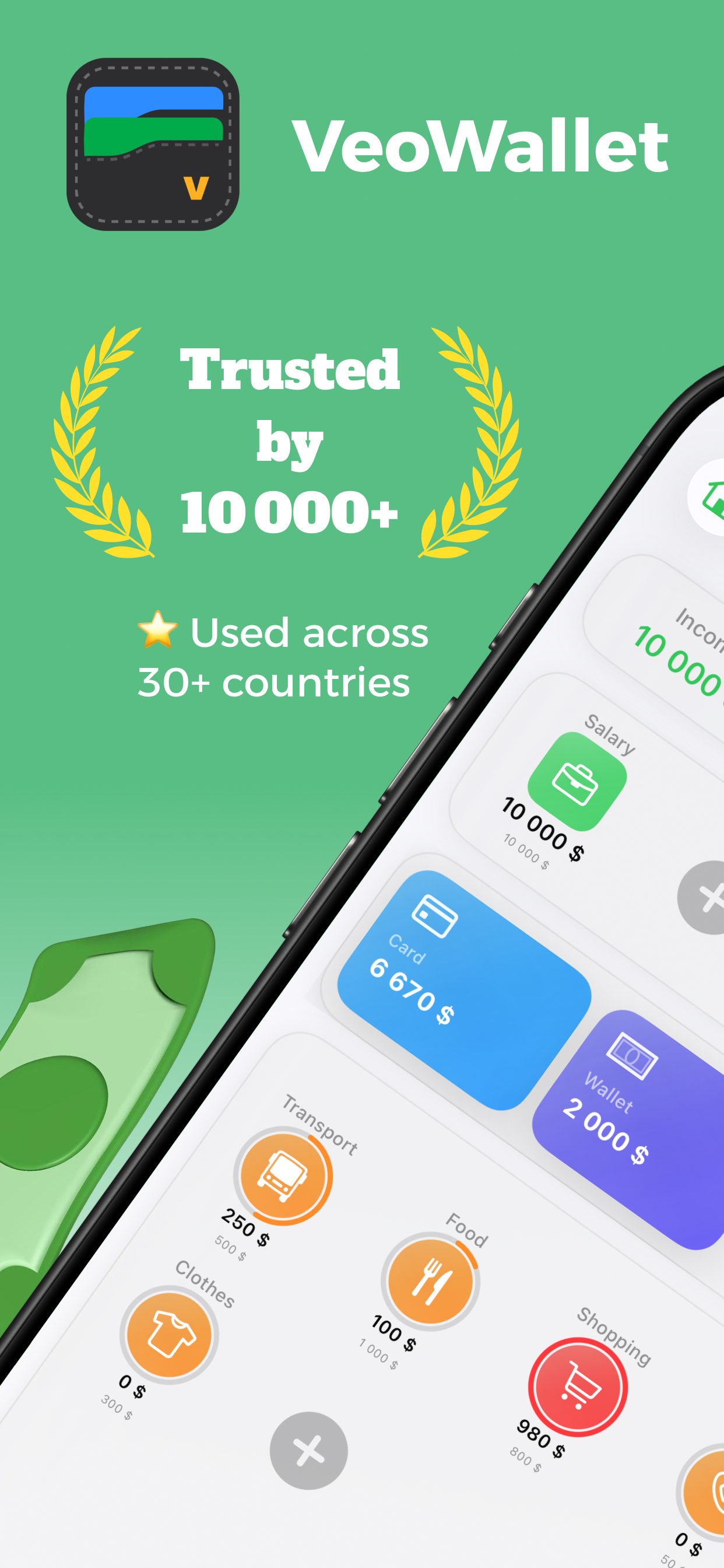 VeoWallet - budget tracker