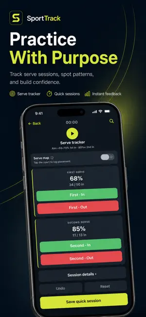 SportTrack: Tennis Stats screenshot 3