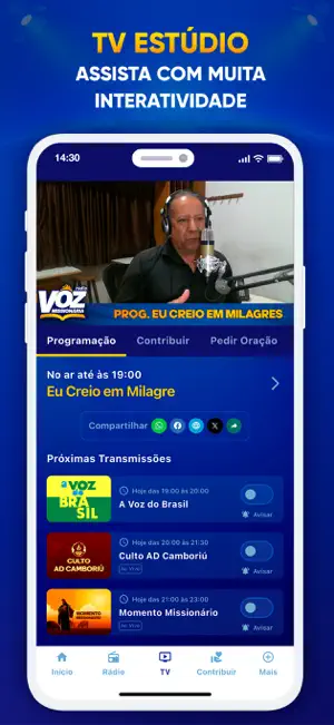 Rádio Voz Missionária screenshot 3