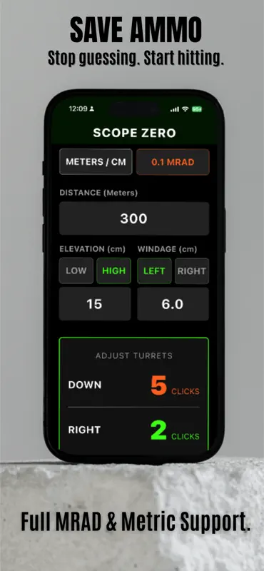 ScopeZero: Turret Calculator screenshot 3 of 4