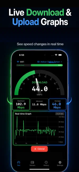 Internet Speed Test & WiFi screenshot 2