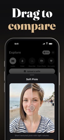 Screenshot 3 of Hairstyle Try On AI - Coifly App
