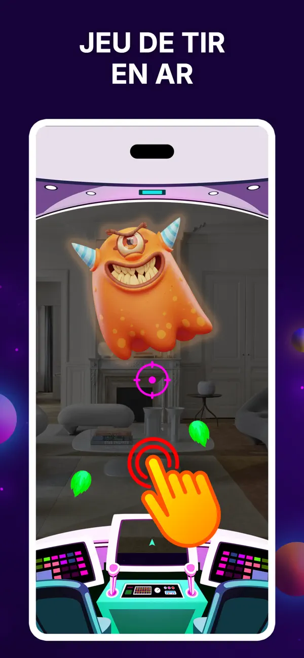 Screenshot #2 pour Jeu de vaisseau Romeo Space AR