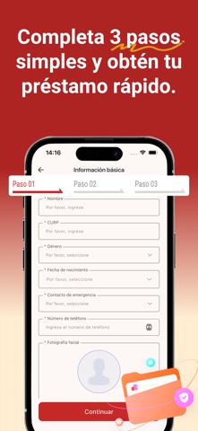 FondoNexo-prestamos de dinero iPhone screenshot 1