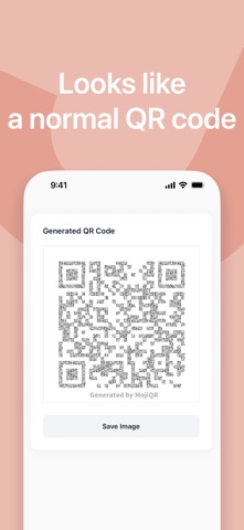MojiQR: Text QR Generator Screenshot 3 of 4