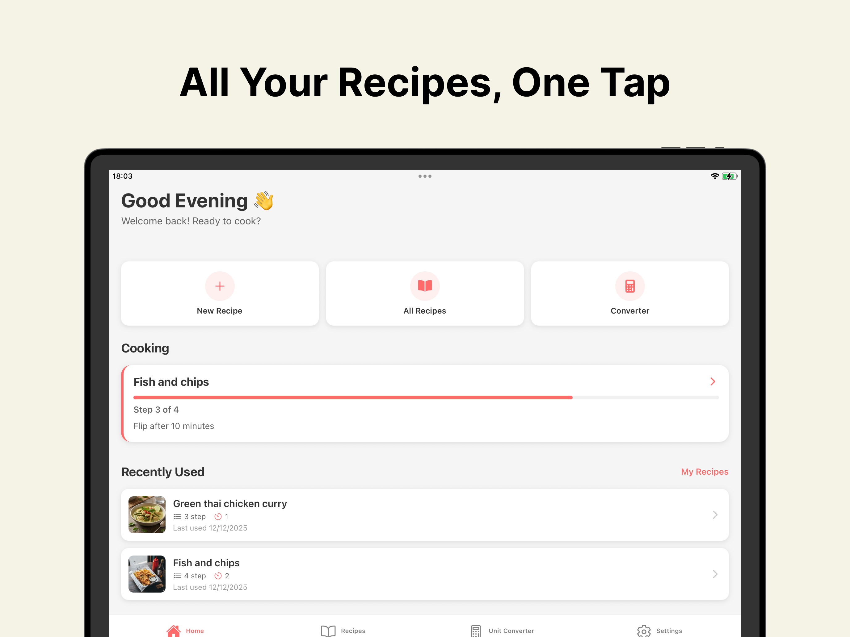 Recipeo - Recipe with timer screenshot 5