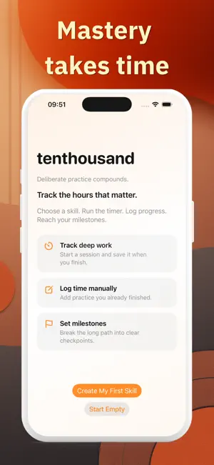 tenthousand - Skill Tracker screenshot 1
