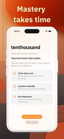 tenthousand - Skill Tracker Screenshot 1 of 10