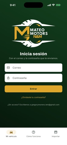 Mateo Motors Tracking screenshot 5