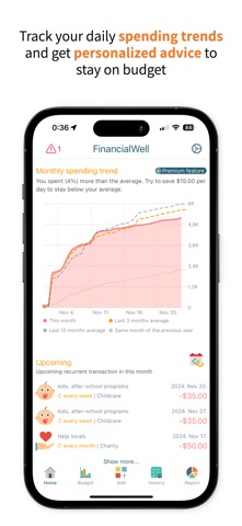 FinancialWell screenshot