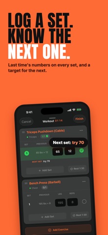 PRPath: Gym Workout Tracker Screenshot 3 of 7