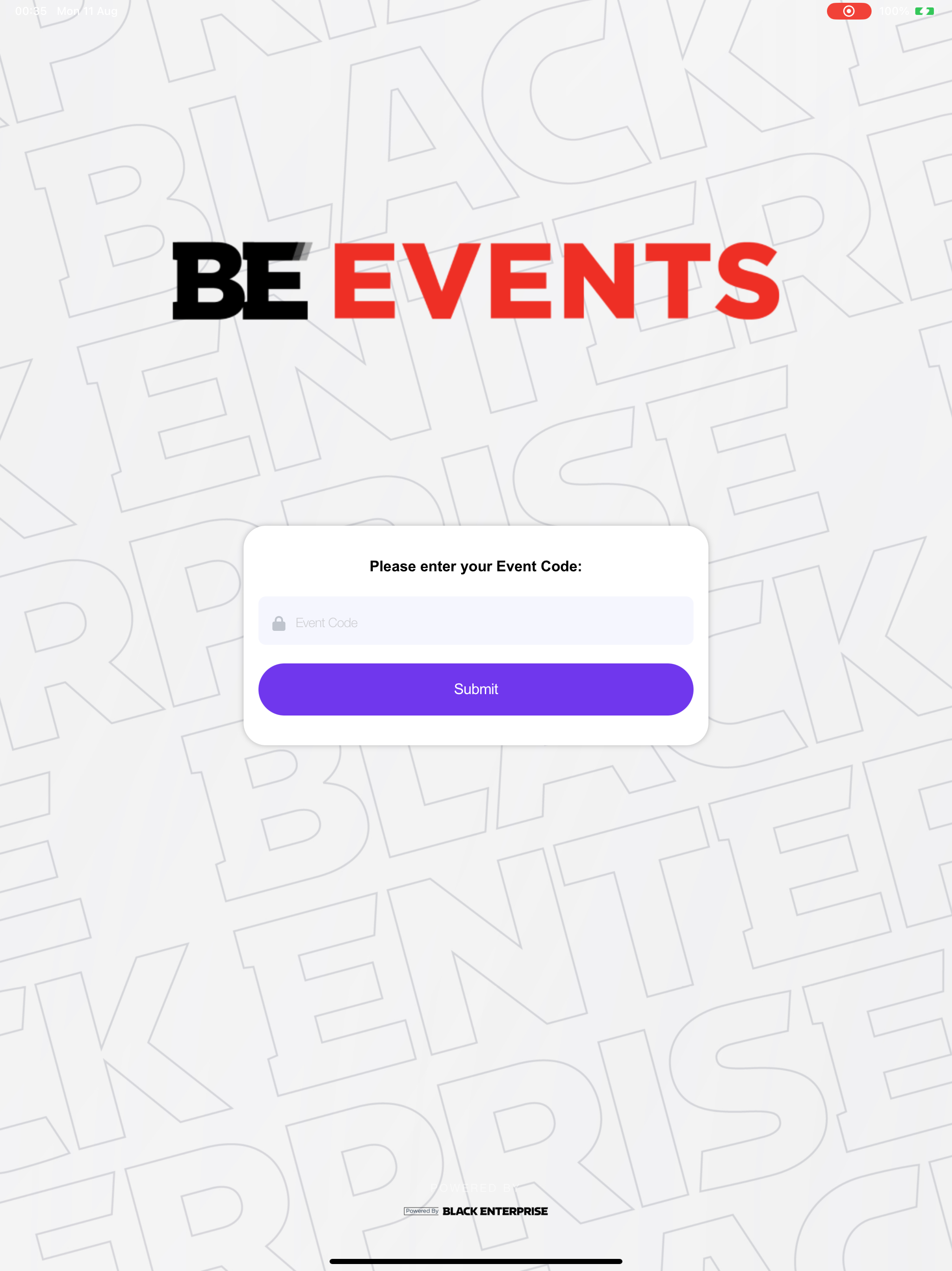 BE Events