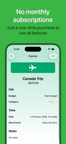 BudgetNotes Screenshot 2 of 10