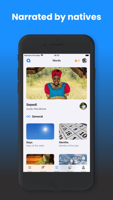 Angula - African languages Screenshot