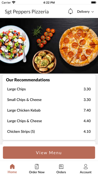 Sgt Peppers Pizzeria Screenshot