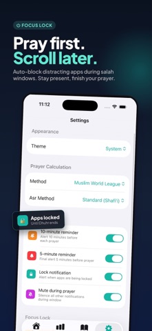 Salah Lock: Prayer App Blocker Screenshot 3 of 9