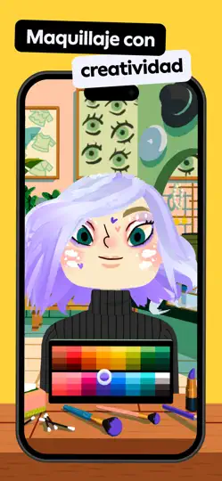 Captura de pantalla de Toca Boca Hair Salon 4 en iPhone 3