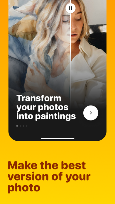 Screenshot #3 pour AI Art Generator App - ARTI